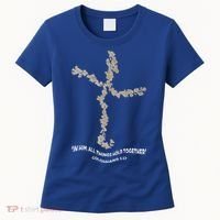 Laminin Christian Jesus Cross Women's T-Shirt thumb 0