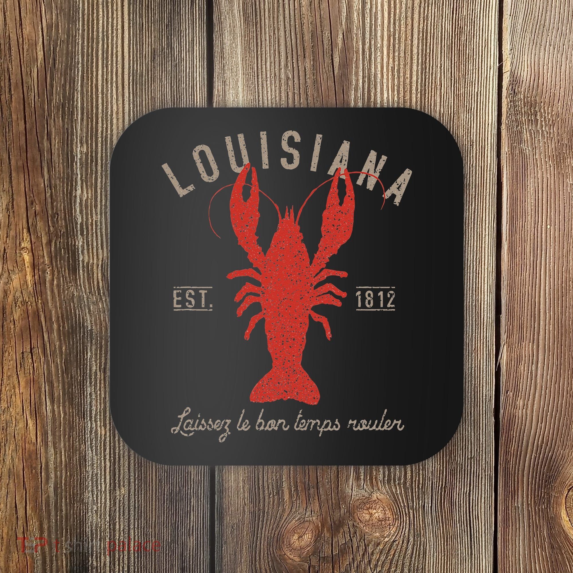 Louisiana Crawfish Laissez Le Bon Temps Rouler Coaster