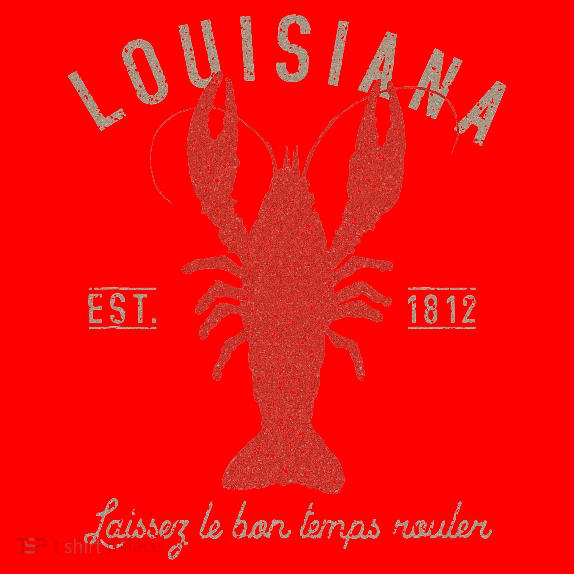 Louisiana Crawfish Laissez Le Bon Temps Rouler Santa Hat
