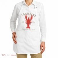 Louisiana Crawfish Laissez Le Bon Temps Rouler Apron thumb 2