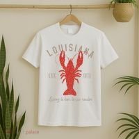Louisiana Crawfish Laissez Le Bon Temps Rouler T-Shirt thumb 2