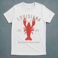 Louisiana Crawfish Laissez Le Bon Temps Rouler T-Shirt thumb 5