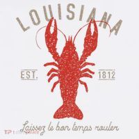 Louisiana Crawfish Laissez Le Bon Temps Rouler Women's Hoodie thumb 2