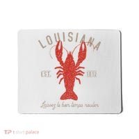 Louisiana Crawfish Laissez Le Bon Temps Rouler Mousepad thumb 0