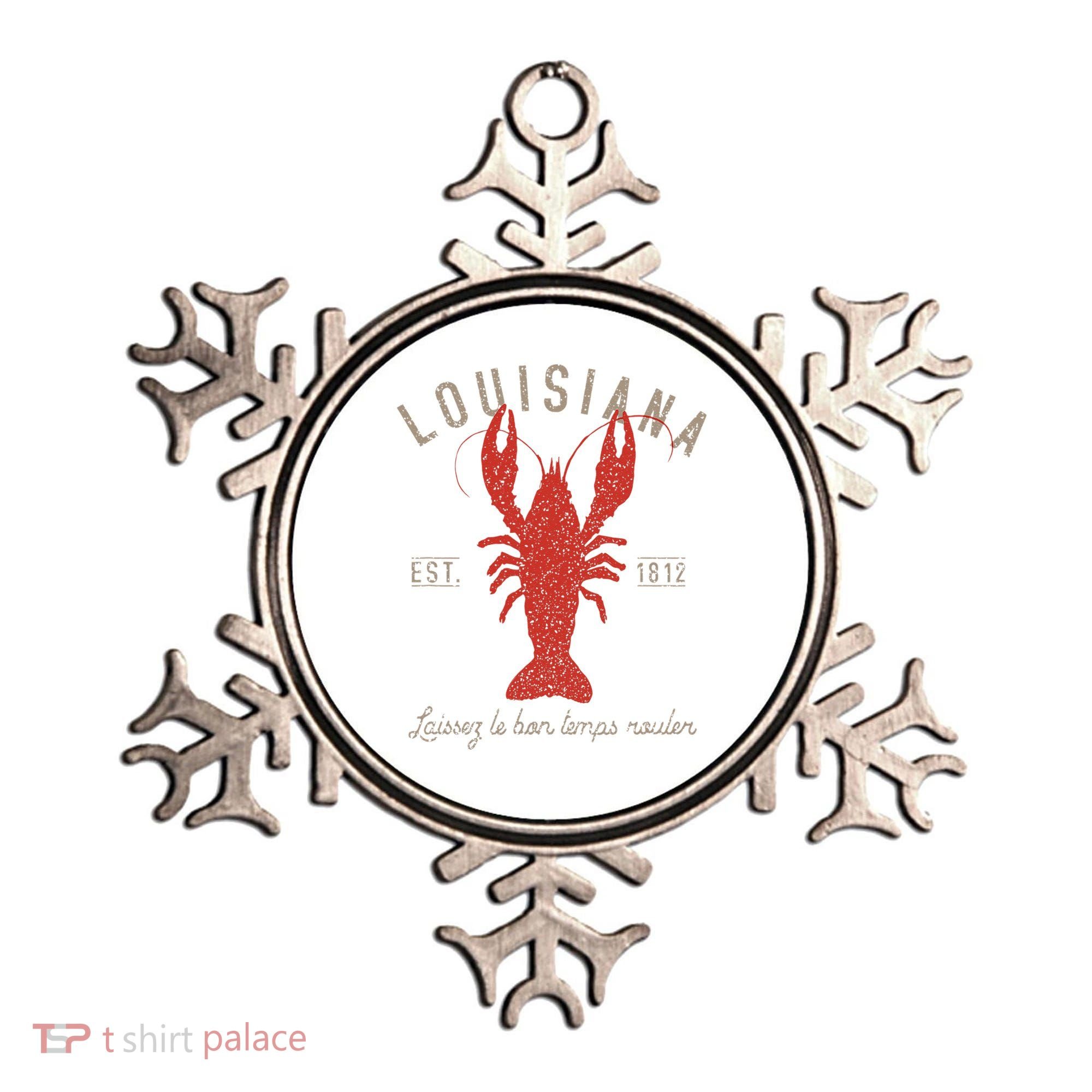 Louisiana Crawfish Laissez Le Bon Temps Rouler Ornament