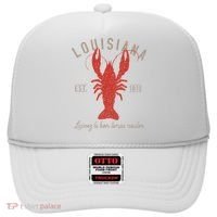Louisiana Crawfish Laissez Le Bon Temps Rouler Hat thumb 0