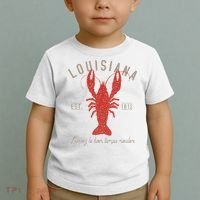 Louisiana Crawfish Laissez Le Bon Temps Rouler Toddler T-Shirt thumb 2