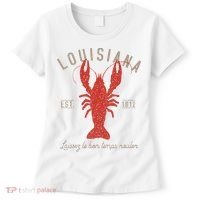 Louisiana Crawfish Laissez Le Bon Temps Rouler Women's T-Shirt thumb 0