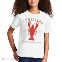 Louisiana Crawfish Laissez Le Bon Temps Rouler Kids T-Shirt thumb 2