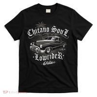 Lowrider Chicano Low Mexican Los Angeles Latina Rider Cholo T-Shirt thumb 0