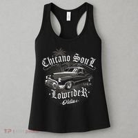Lowrider Chicano Low Mexican Los Angeles Latina Rider Cholo Women's Tank Top thumb 3