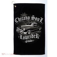 Lowrider Chicano Low Mexican Los Angeles Latina Rider Cholo Golf Towel thumb 0