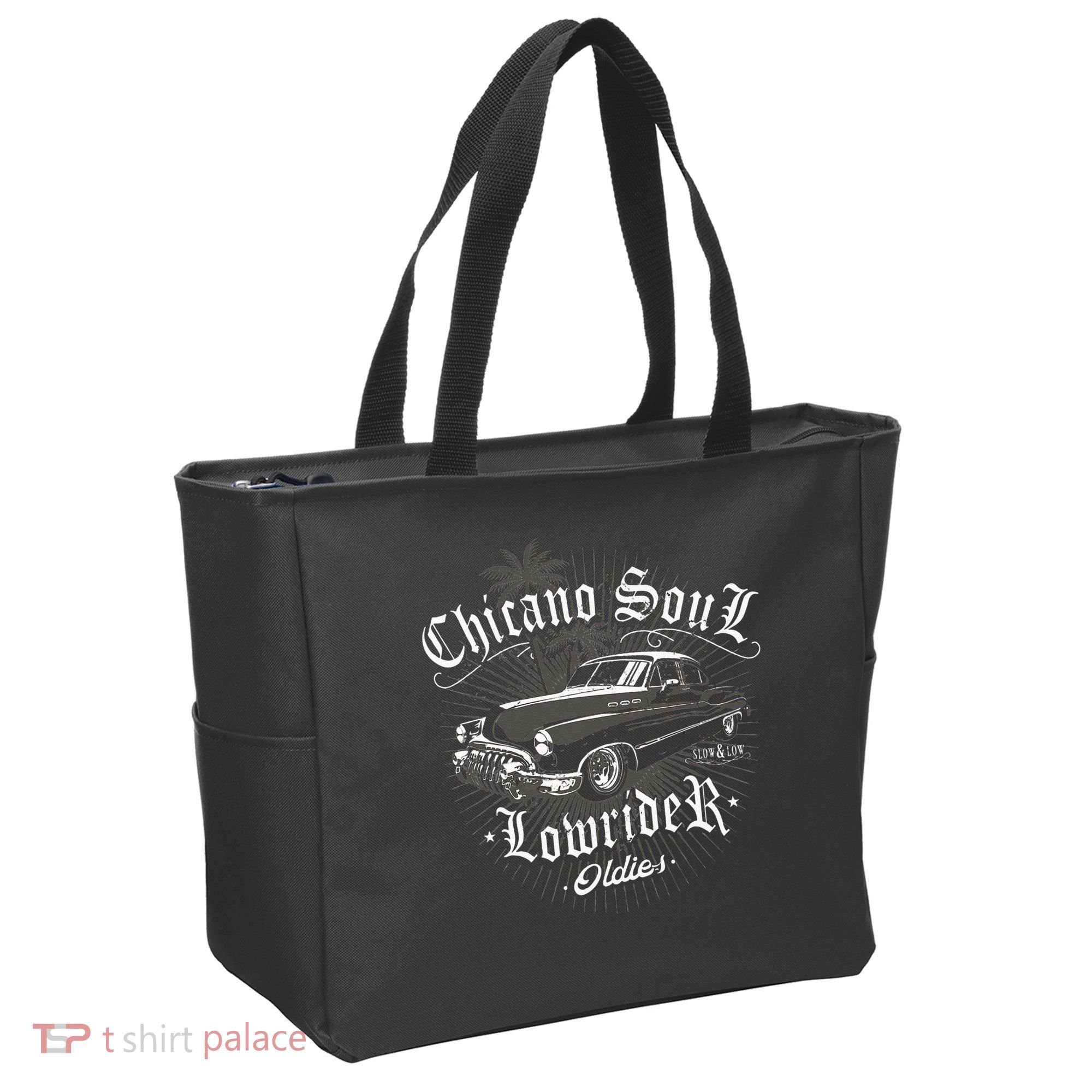 Lowrider Chicano Low Mexican Los Angeles Latina Rider Cholo Tote Bag