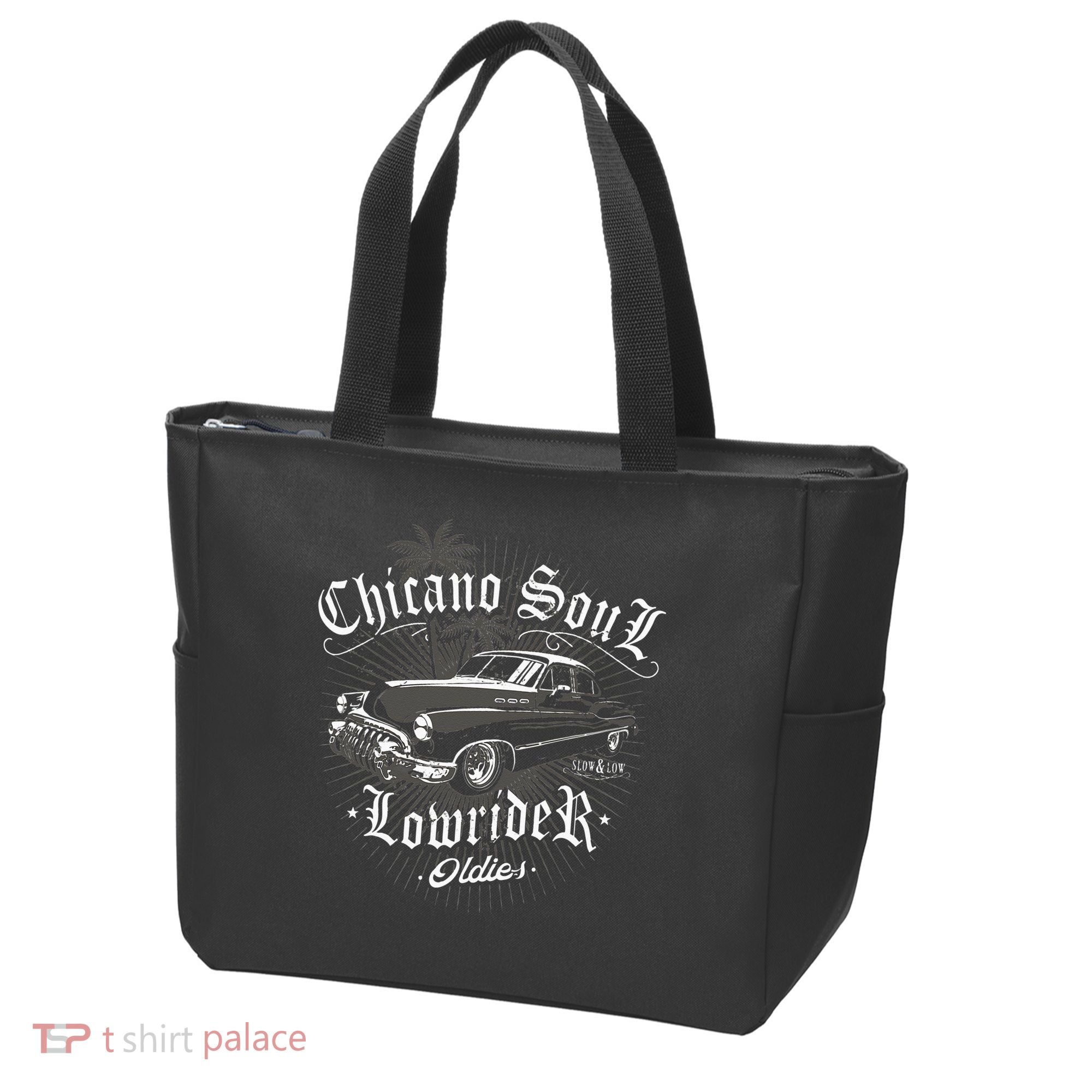 Lowrider Chicano Low Mexican Los Angeles Latina Rider Cholo Tote Bag