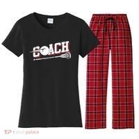 Lacrosse Coach Lacrosse Women's Flannel Pajama Set thumb 0
