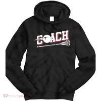 Lacrosse Coach Lacrosse Tie Dye Hoodie thumb 0