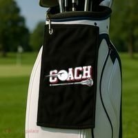Lacrosse Coach Lacrosse Golf Towel thumb 2
