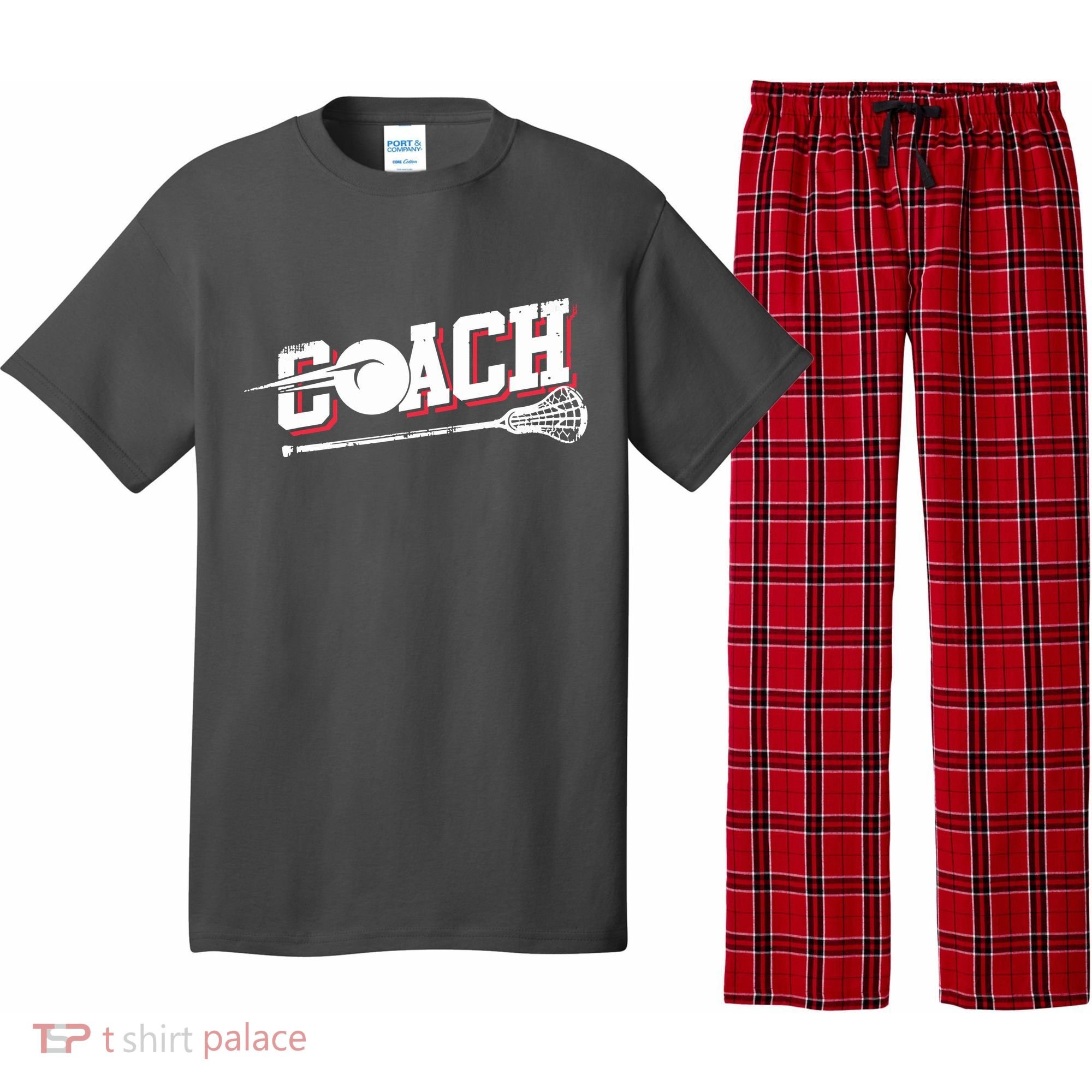 Lacrosse Coach Lacrosse Pajama Set