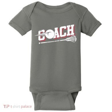 Lacrosse Coach Lacrosse Baby Bodysuit