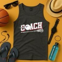 Lacrosse Coach Lacrosse Tank Top thumb 4
