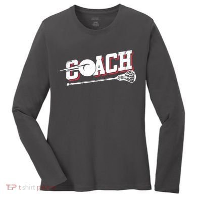 Lacrosse Coach Lacrosse Women's Long Sleeve Shirt