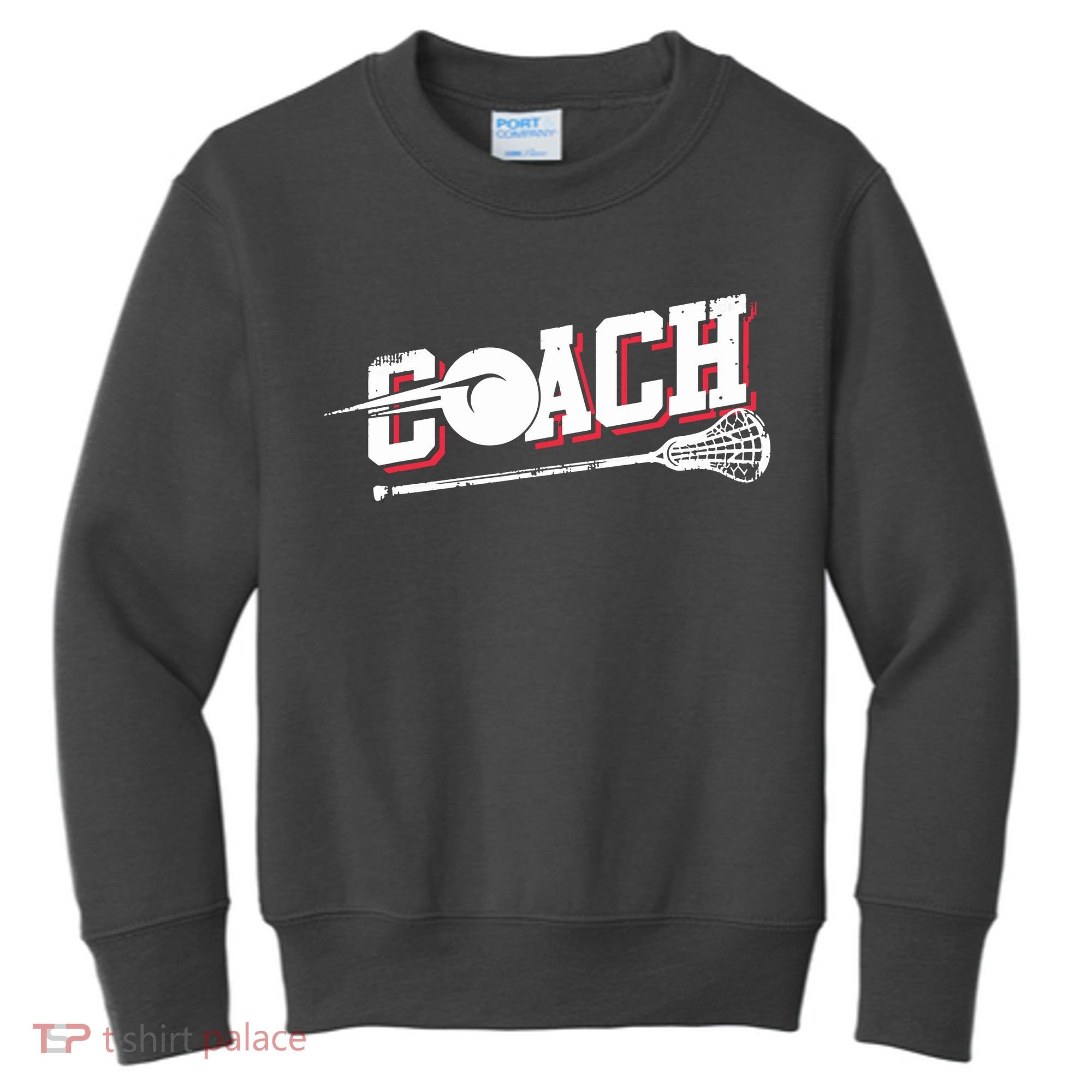 Lacrosse Coach Lacrosse Kids Sweatshirt