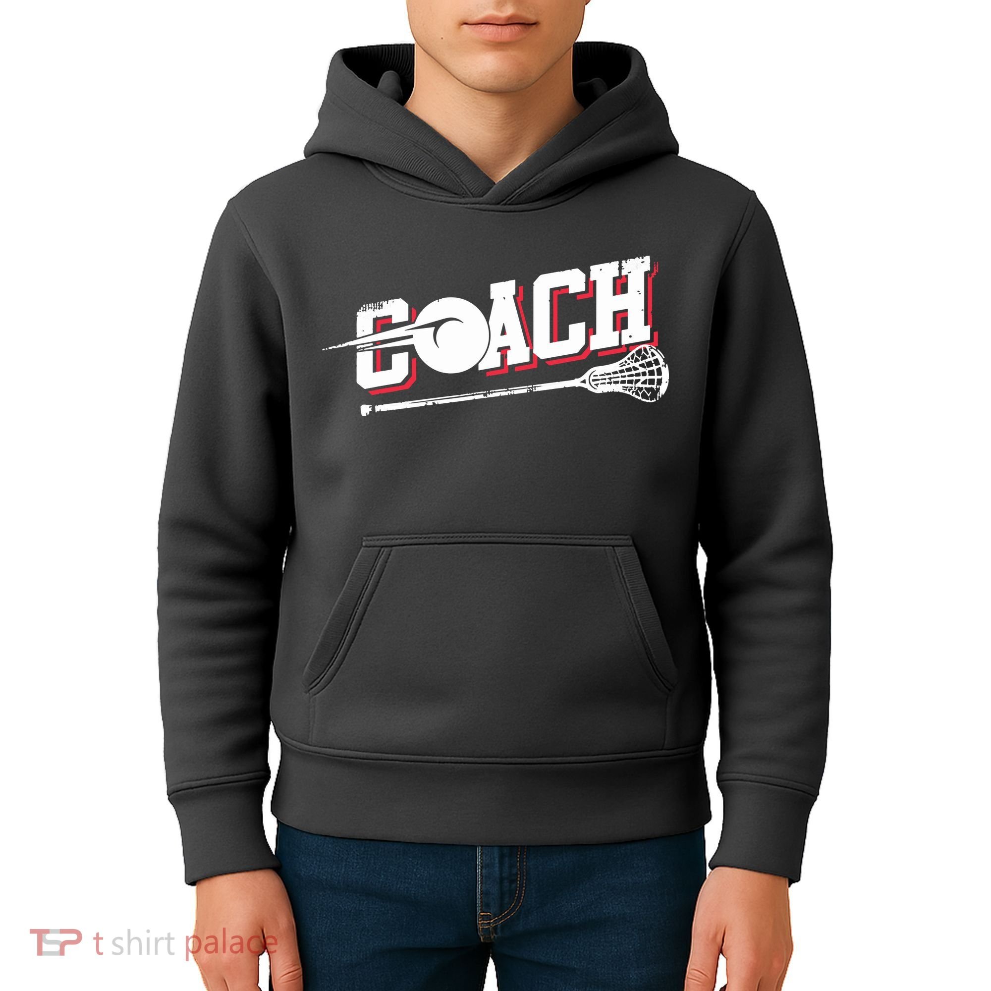 Lacrosse Coach Lacrosse Kids Hoodie