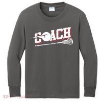 Lacrosse Coach Lacrosse Kids Long Sleeve Shirt thumb 0