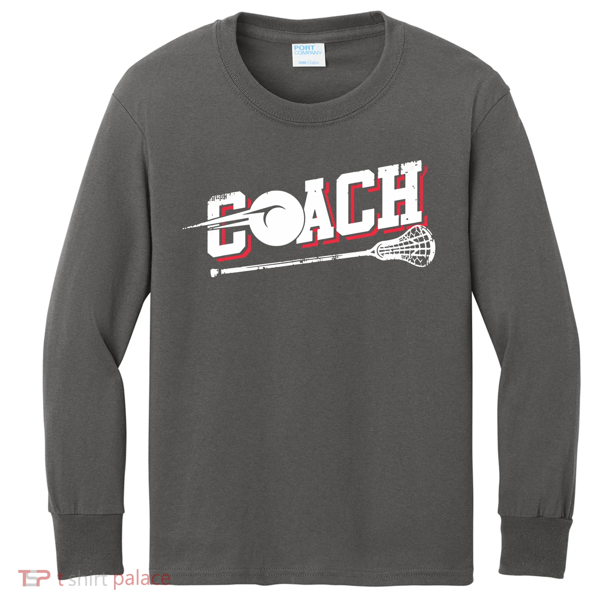 Lacrosse Coach Lacrosse Kids Long Sleeve Shirt