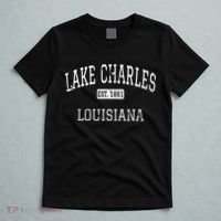 Lake Charles Louisiana LA Vintage T-Shirt thumb 5
