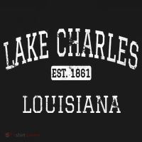 Lake Charles Louisiana LA Vintage T-Shirt thumb 7