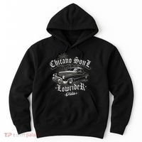 Lowrider Chicano Low Mexican Los Angeles Latina Rider Cholo Hoodie thumb 0