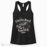 Lowrider Chicano Low Mexican Los Angeles Latina Rider Cholo Women's Tank Top thumb 0