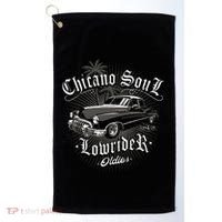 Lowrider Chicano Low Mexican Los Angeles Latina Rider Cholo Golf Towel thumb 0