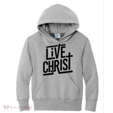 Live Christ Kids Hoodie