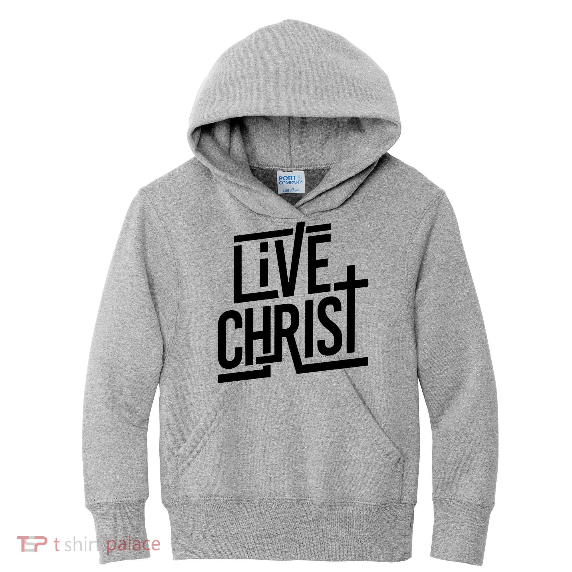 Live Christ Kids Hoodie