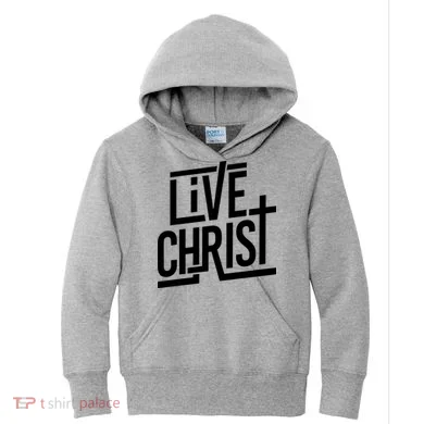Live Christ Kids Hoodie