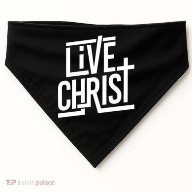 Live Christ USA-Made Doggie Bandana