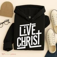 Live Christ Hoodie thumb 4