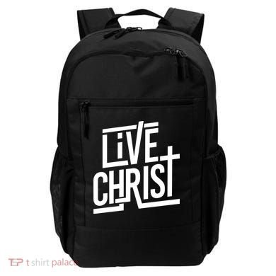 Live Christ Backpack