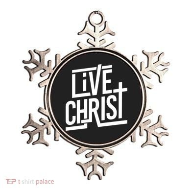 Live Christ Ornament