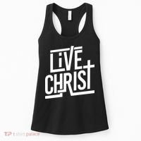 Live Christ Women's Tank Top thumb 0