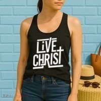 Live Christ Women's Tank Top thumb 2