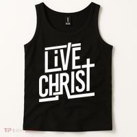 Live Christ Tank Top thumb 2