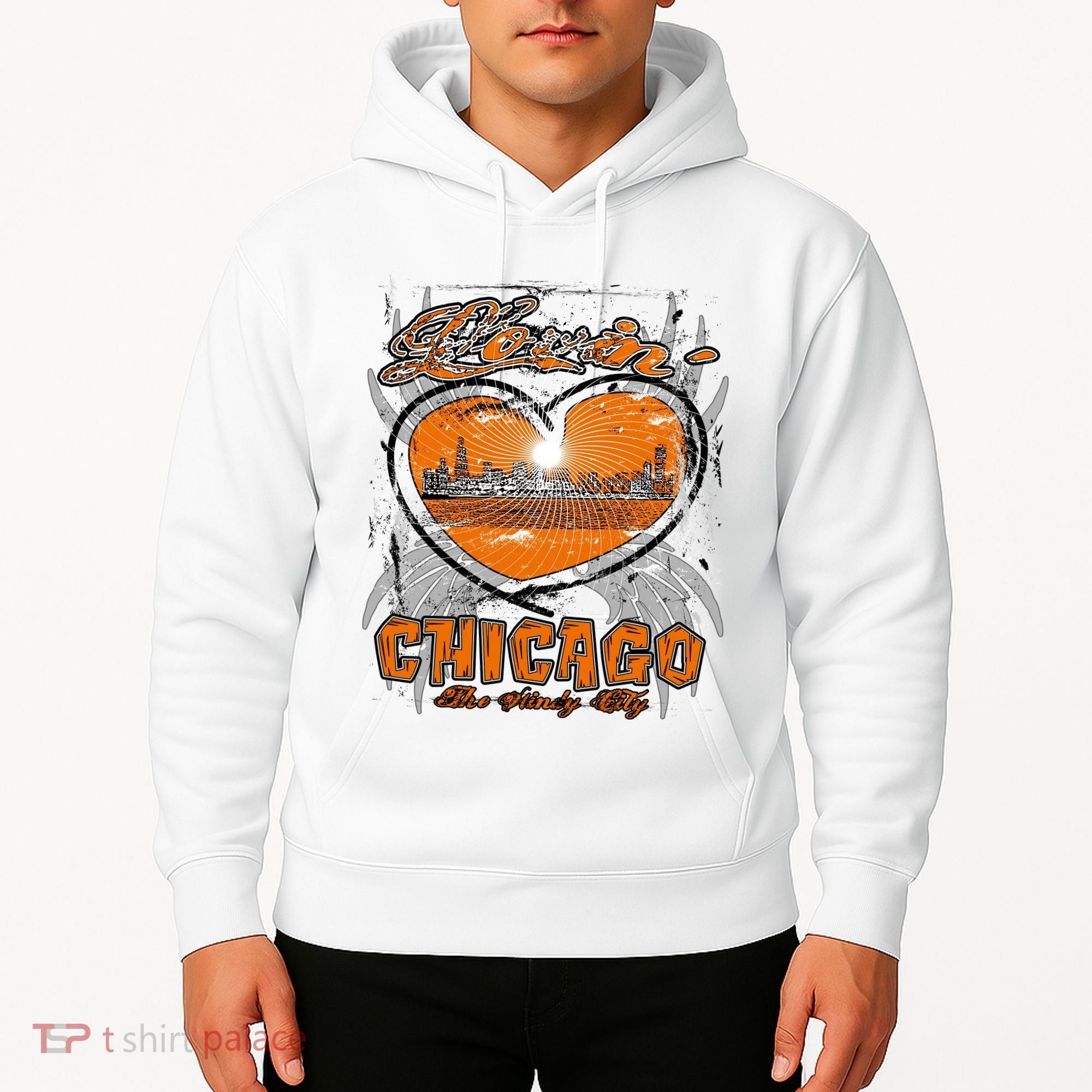 Loving Chicago Hoodie