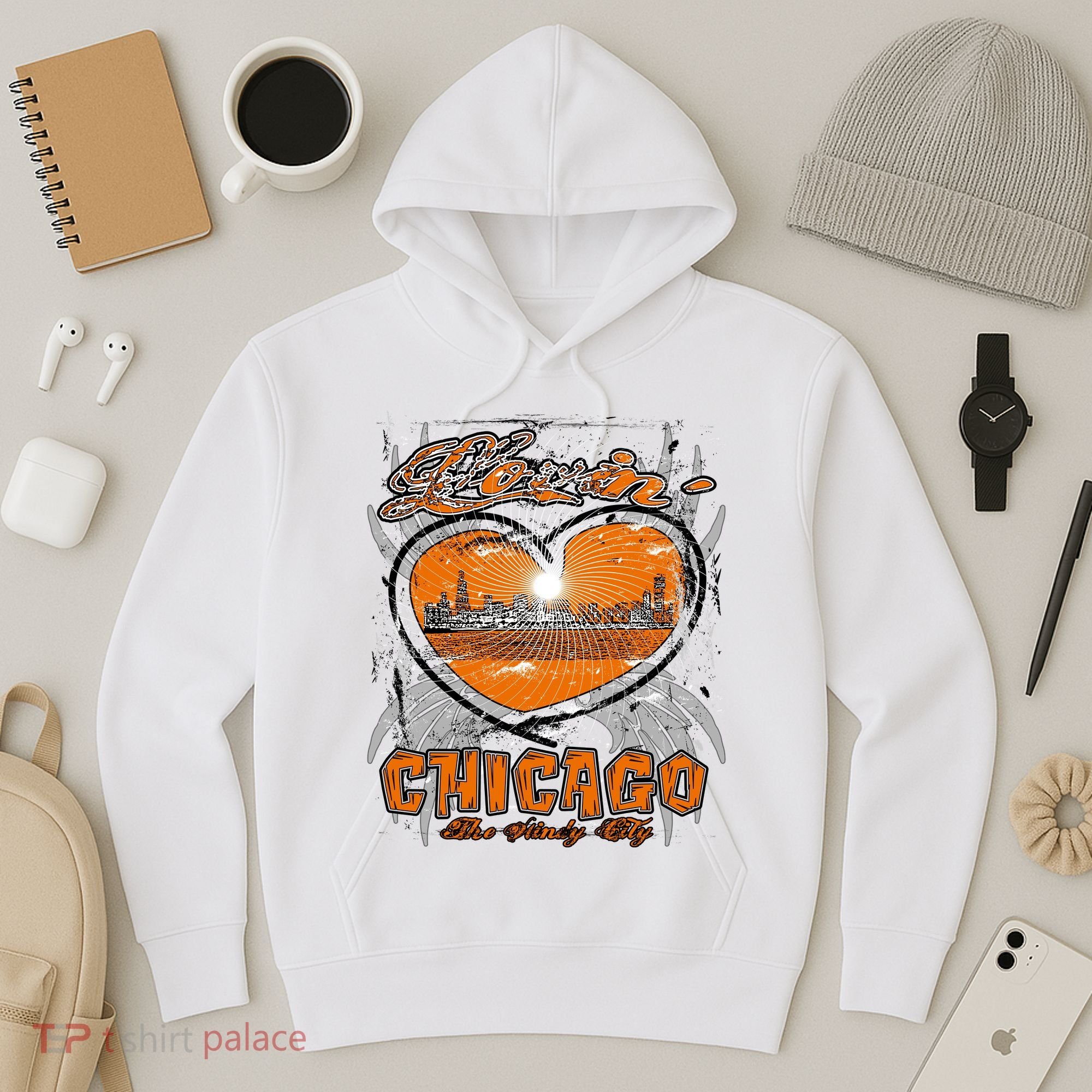 Loving Chicago Hoodie