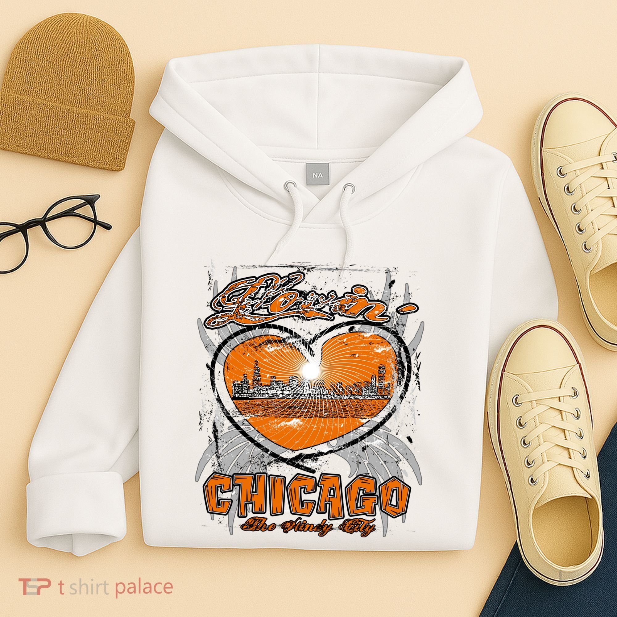 Loving Chicago Hoodie
