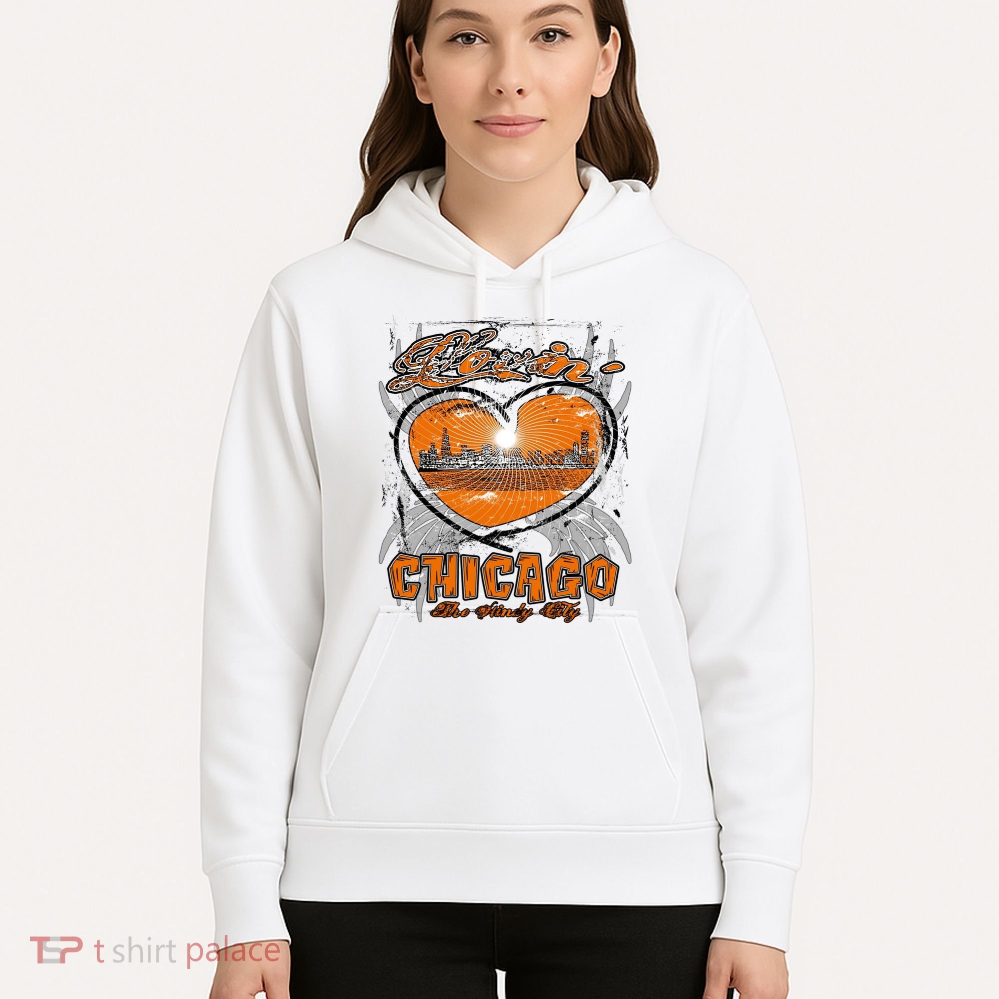 Loving Chicago Hoodie