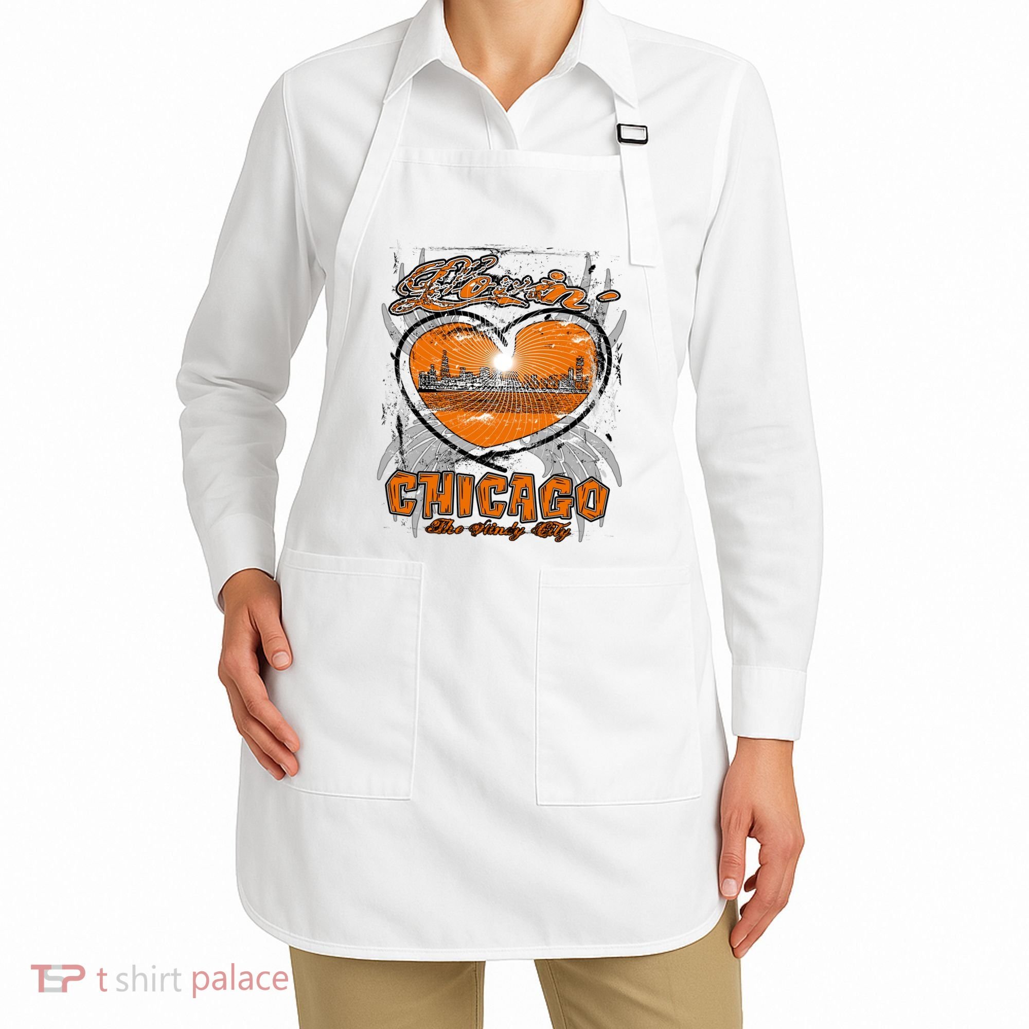 Loving Chicago Apron