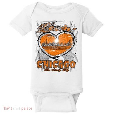 Loving Chicago Baby Bodysuit